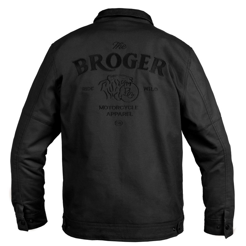 Bunda na motocykel BROGER Montana čierna výpredaj