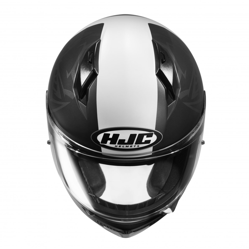 Integrálna prilba na motocykel HJC C10 Fabio Quartararo 20 MC1SF čierno-bielo-červená