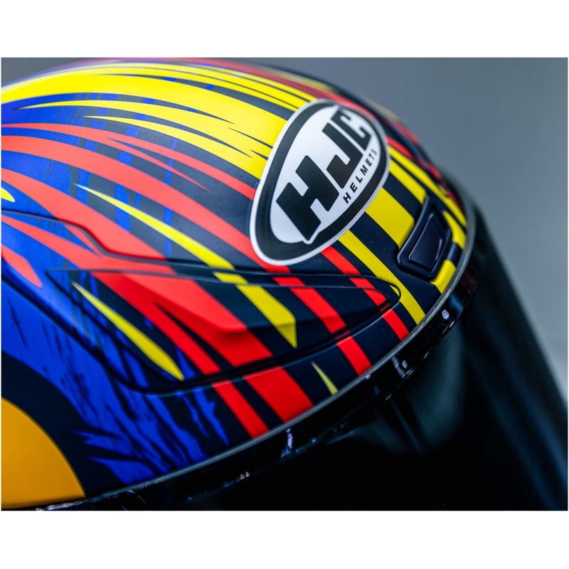 Integrálna prilba na motocykel HJC RPHA 1 Redbull Jerez GP MC21SF červeno-žlto-modrá