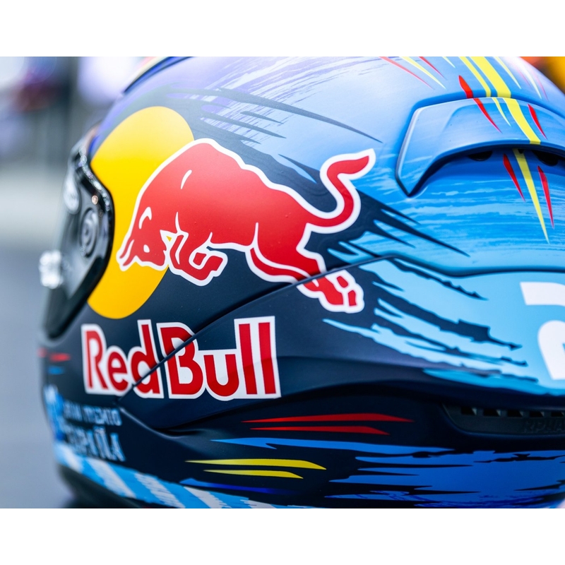 Integrálna prilba na motocykel HJC RPHA 1 Redbull Jerez GP MC21SF červeno-žlto-modrá