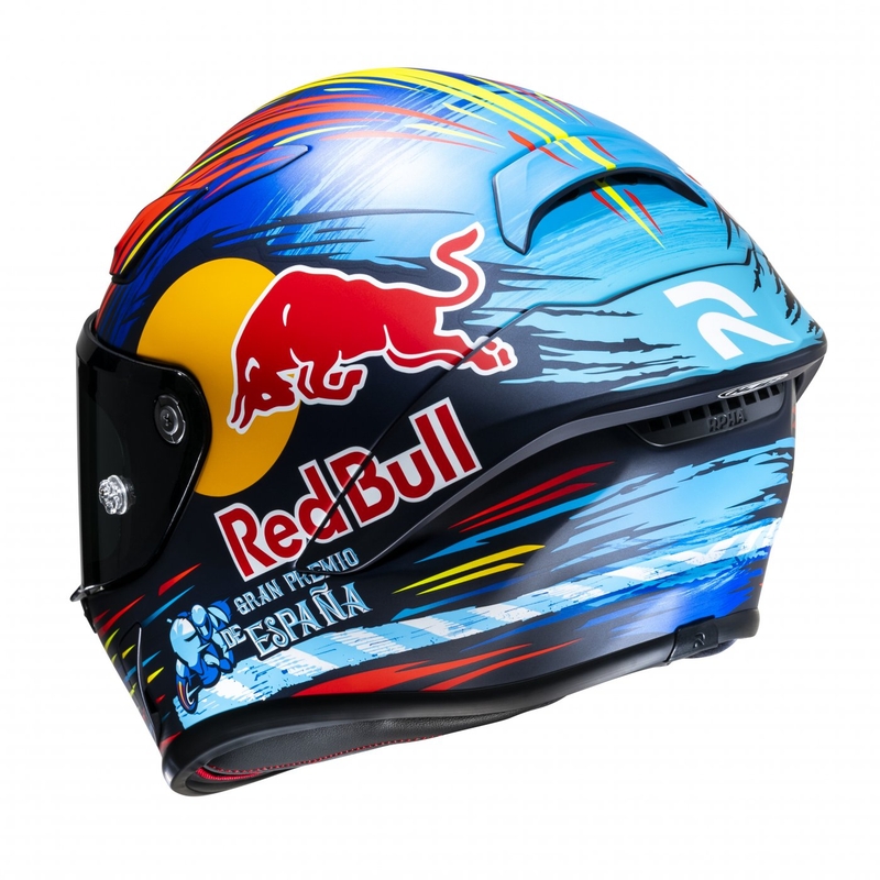 Integrálna prilba na motocykel HJC RPHA 1 Redbull Jerez GP MC21SF červeno-žlto-modrá