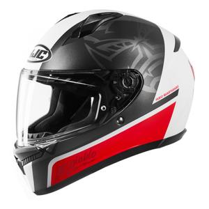Integrálna prilba na motocykel HJC C10 Fabio Quartararo 20 MC1SF čierno-bielo-červená