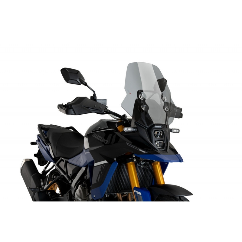 Plexi štít PUIG TOURING dymové pre SUZUKI DL 800 V-STROM 2023-2026