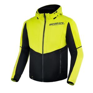 Bunda na motocykel Shima Daybreaker čierno-fluo žltá