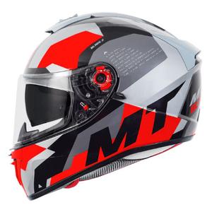 Integrálna prilba na motocykel MT Blade 2 SV Fade A2 čierno-sivo-červená