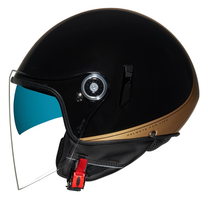 Otvorená prilba na motocykel NEXX SX.60 Sienna čierno-zlatá