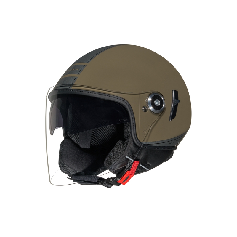 Otvorená prilba na motocykel NEXX SX.60 Sienna olivovo zelená