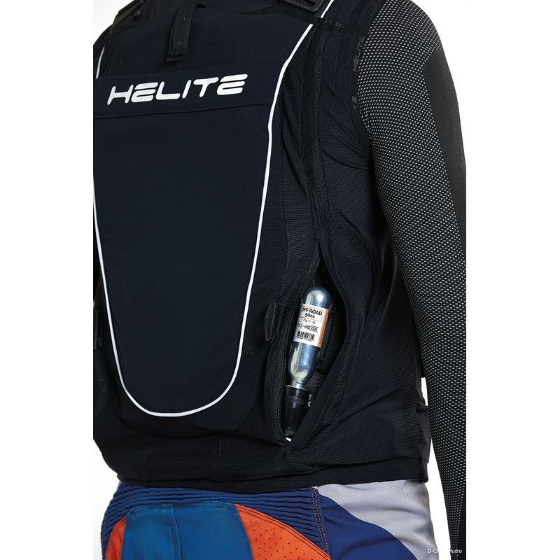 Motocyklový airbag HELITE Airbag Off Road Dakar - vesta