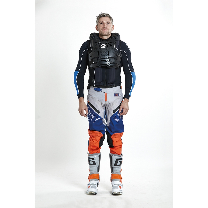 Motocyklový airbag HELITE Airbag Off Road Dakar - vesta