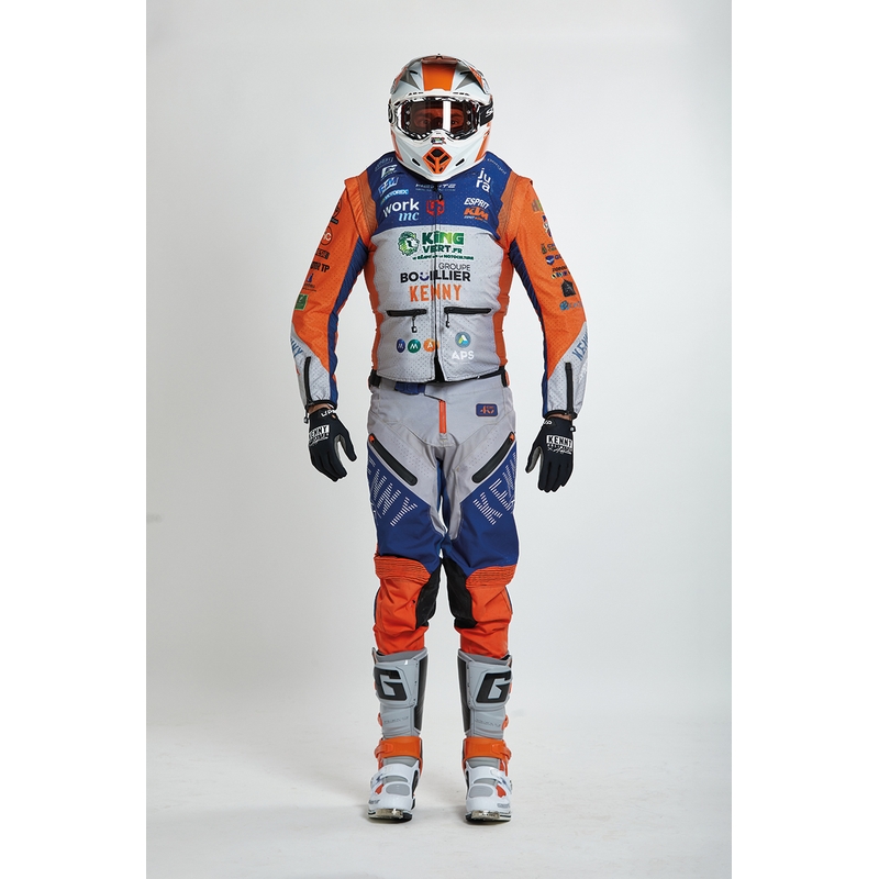 Motocyklový airbag HELITE Airbag Off Road Dakar - vesta