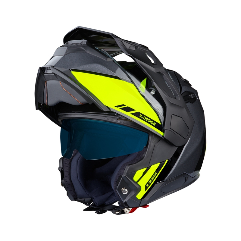 Vyklápacia prilba NEXX X.Vilijord Hi-Viz sivo-fluo žltá výpredaj