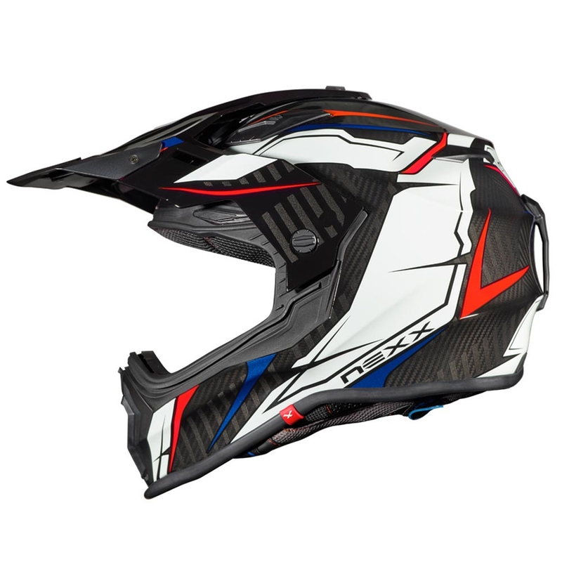 Enduro prilba NEXX X.WRL Atika čierno-bielo-červená výpredaj
