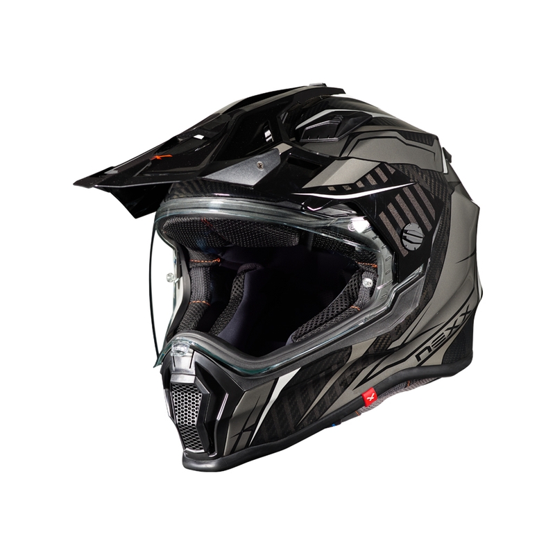 Enduro prilba NEXX X.WRL Atika čierno-šedá výpredaj