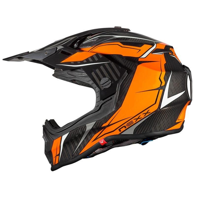 Enduro prilba NEXX X.WRL Atika čierno-oranžová výpredaj