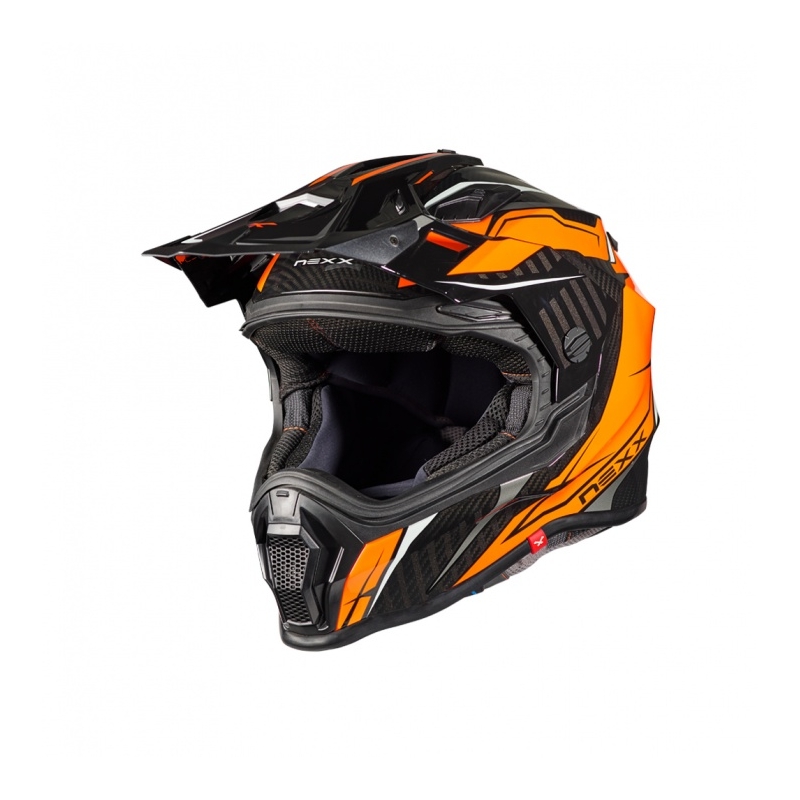 Enduro prilba NEXX X.WRL Atika čierno-oranžová výpredaj