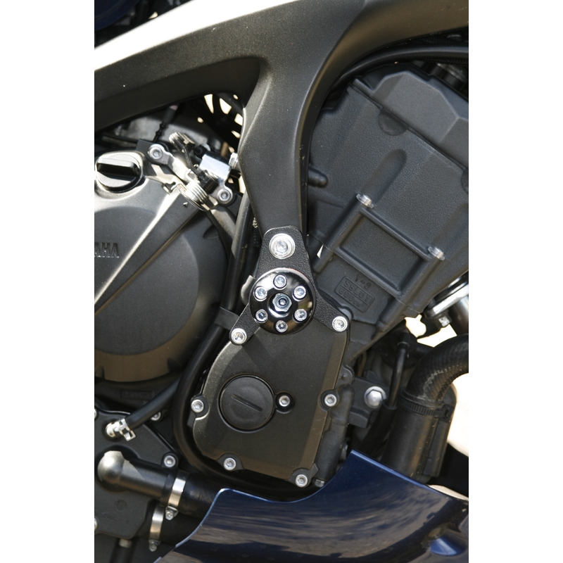 Padacie protektory - Yamaha FZ6 S2 (2006 -) (čierny rám) Conus