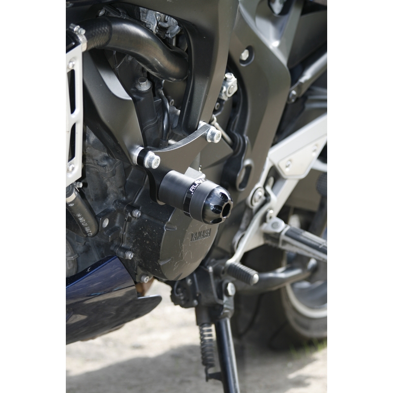 Padacie protektory - Yamaha FZ6 S2 (2006 -) (čierny rám) Conus