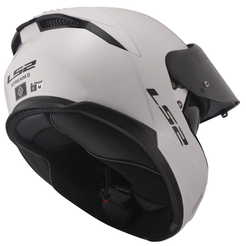 Integrálna prilba na motocykel LS2 FF808 Stream II biela lesklá