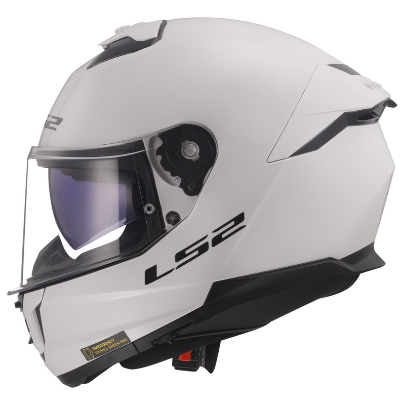 Integrálna prilba na motocykel LS2 FF808 Stream II biela lesklá
