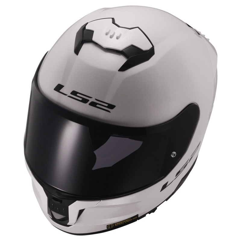 Integrálna prilba na motocykel LS2 FF808 Stream II biela lesklá