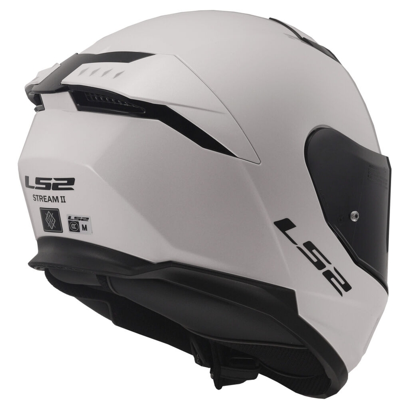Integrálna prilba na motocykel LS2 FF808 Stream II biela lesklá