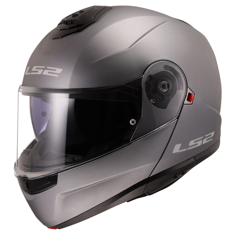 Odklápacia prilba LS2 FF908 Strobe II titánová matná