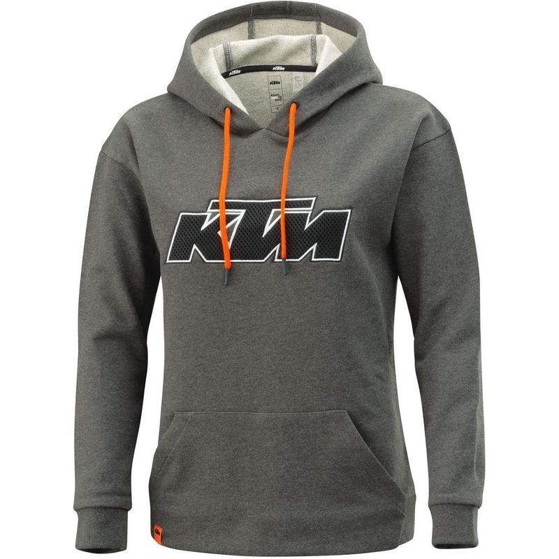 Dámska mikina KTM Patch Hoodie sivá výpredaj