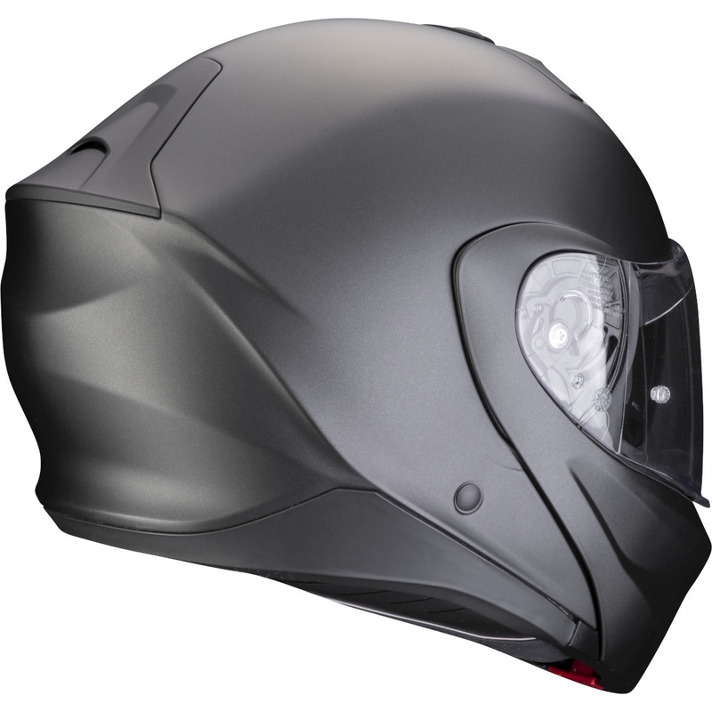Výklopná prilba na motorku Scorpion EXO-930 EVO Solid čierna matná