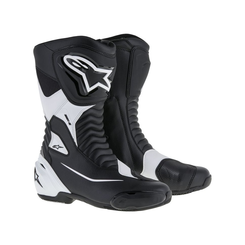 Topánky na motorku Alpinestars SMX-S čierno-biele