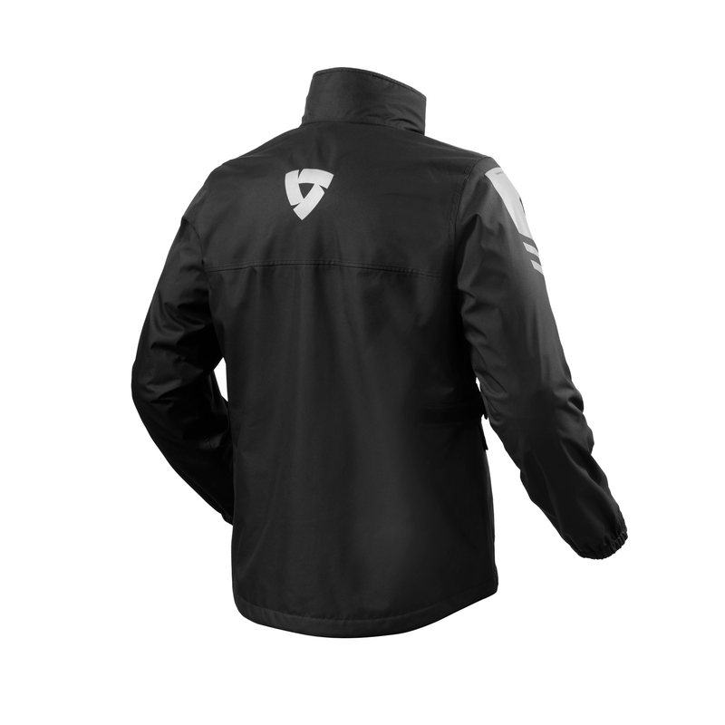 Moto bunda do dažďa Revit Nitric 4 H2O čierna