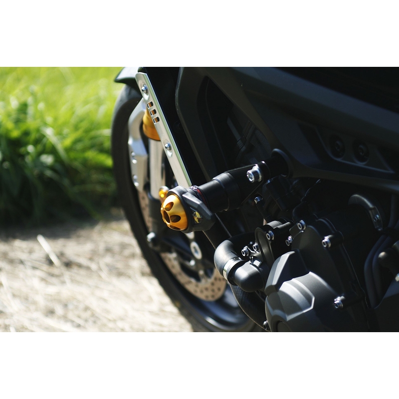 Padacie protektory - Yamaha MT-09/XSR 900 dvojbodová sada Gatling