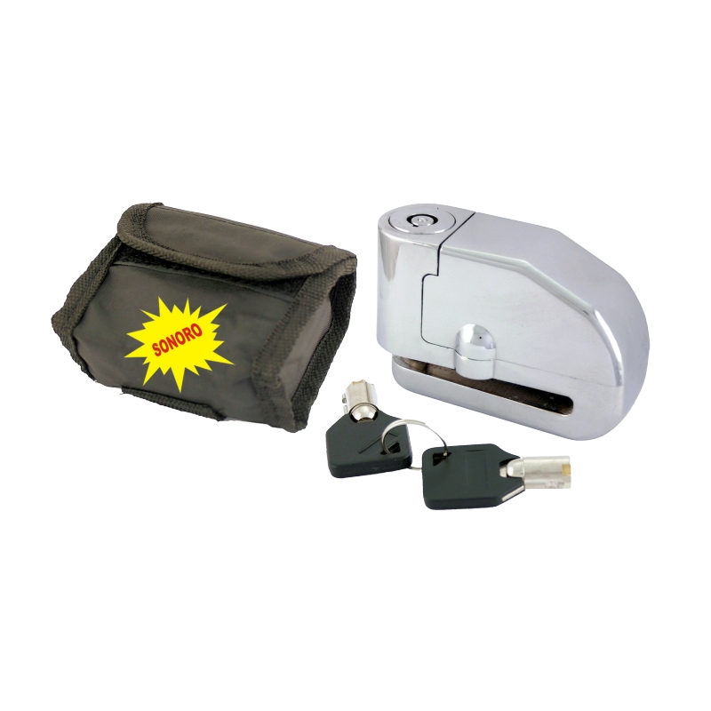 Zámok na kotúč RMS d6mm s budíkom a vreckom