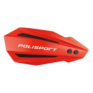 Chránič páčiek POLISPORT MX BULLIT 8308500053 Červená/biela s montážnym systémom