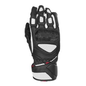 Dámske rukavice na motocykel RSA RX2 čierno-biele