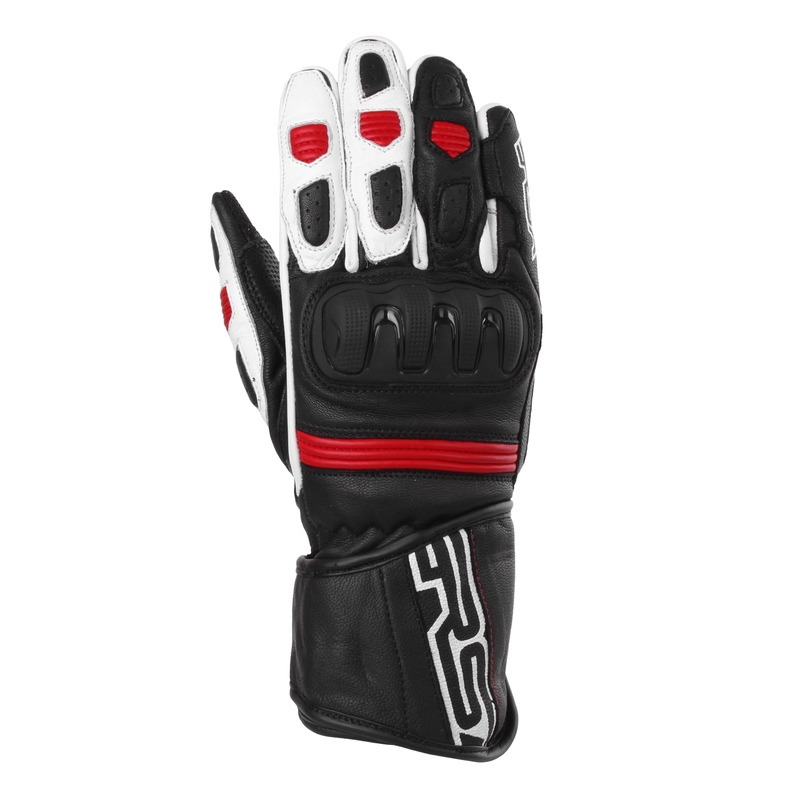 Rukavice na motocykel RSA Gappa 2 čierno-bielo-červené