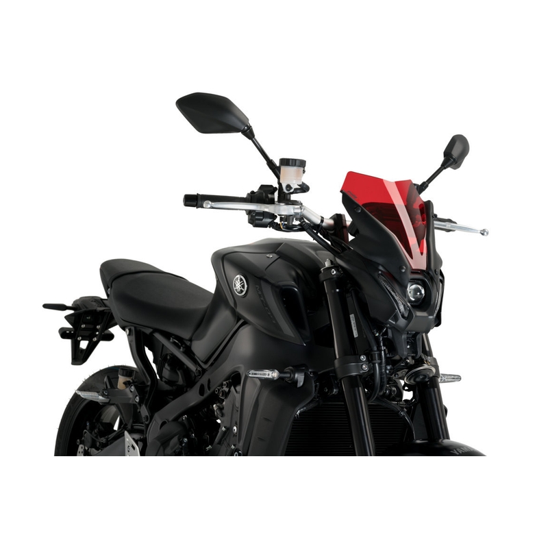 Plexi na motorku PUIG NEW GEN. SPORT červené