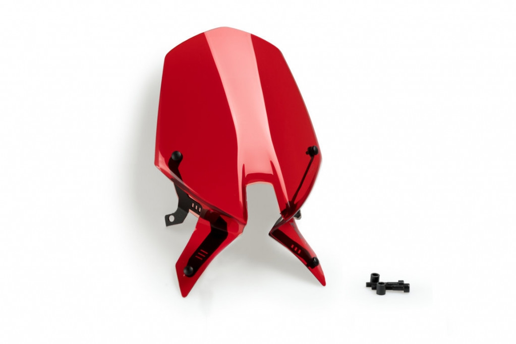 Plexi na motorku PUIG NEW. GEN SPORT 20712R červené