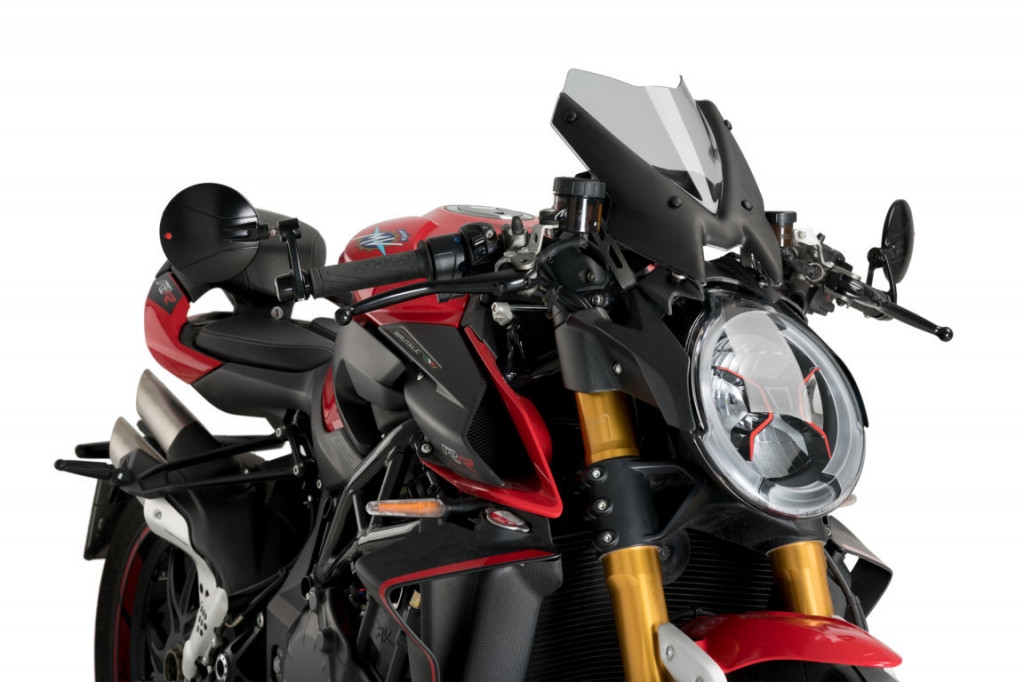 Plexi na motorku PUIG NEW. GEN SPORT 20680H dymové