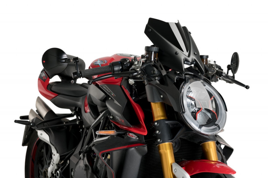 Plexi na motorku PUIG NEW. GEN SPORT 20680N čierna
