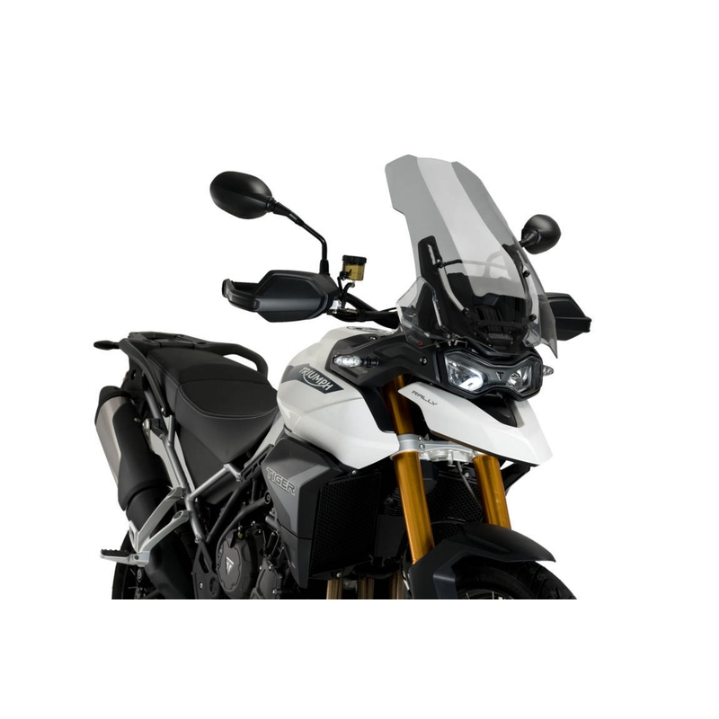 Plexi štít PUIG TOURING dymové
