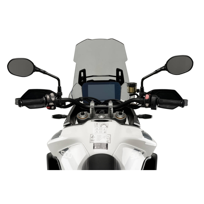 Plexi štít PUIG TOURING dymové