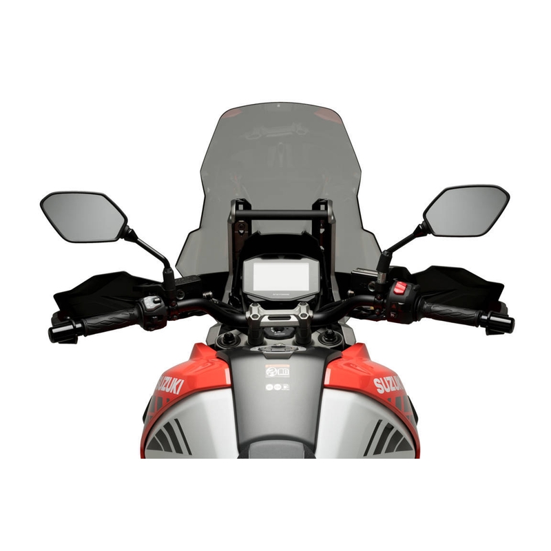Plexi štít PUIG TOURING dymové