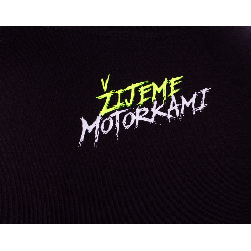 Detské chlapčenské tričko MotoZem - Žijeme motorkami