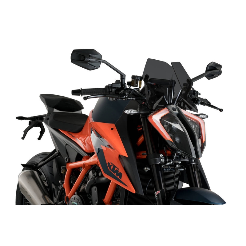 Plexi na motorku PUIG NEW GEN. SPORT tmavá dymová