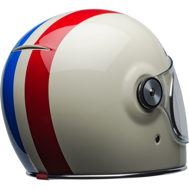 Integrálna prilba na motocykel Bell Bullit DLX Command Vintage bielo-červeno-modrá