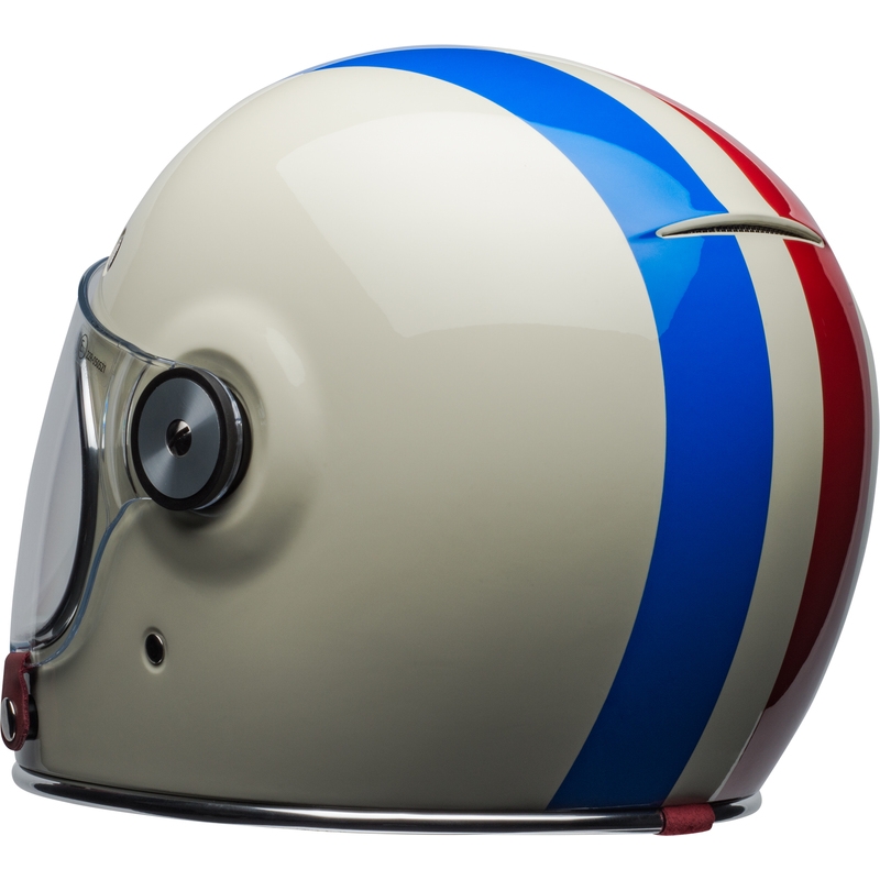 Integrálna prilba na motocykel Bell Bullit DLX Command Vintage bielo-červeno-modrá