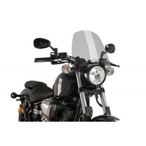 Plexi na motorku PUIG NEW. GEN TOURING 9438H dymové