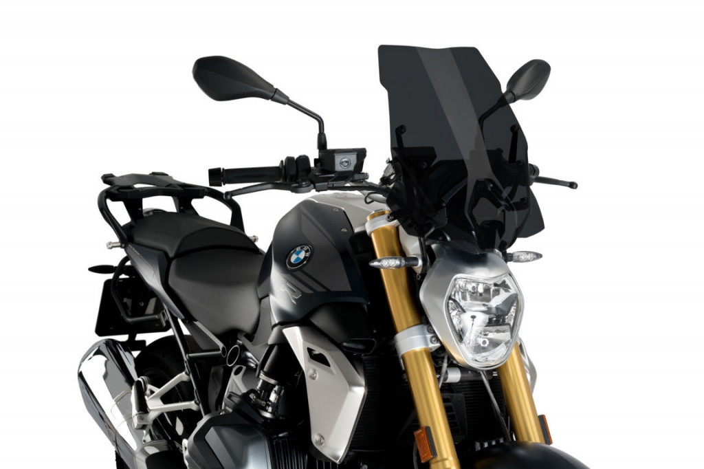 Plexi na motorku PUIG NEW. GEN TOURING 3625F tmavá dymová