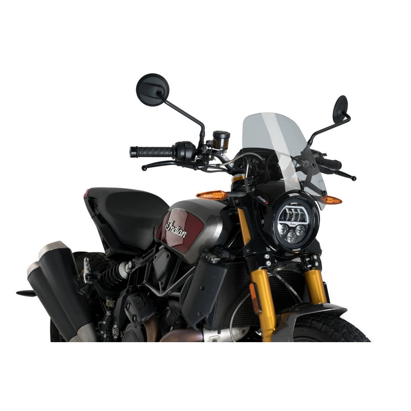 Plexi na motorku PUIG NEW. GEN SPORT dymové