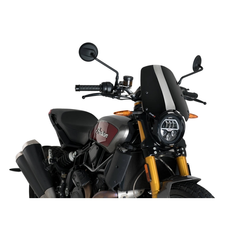 Plexi na motorku PUIG NEW GEN. SPORT čierna